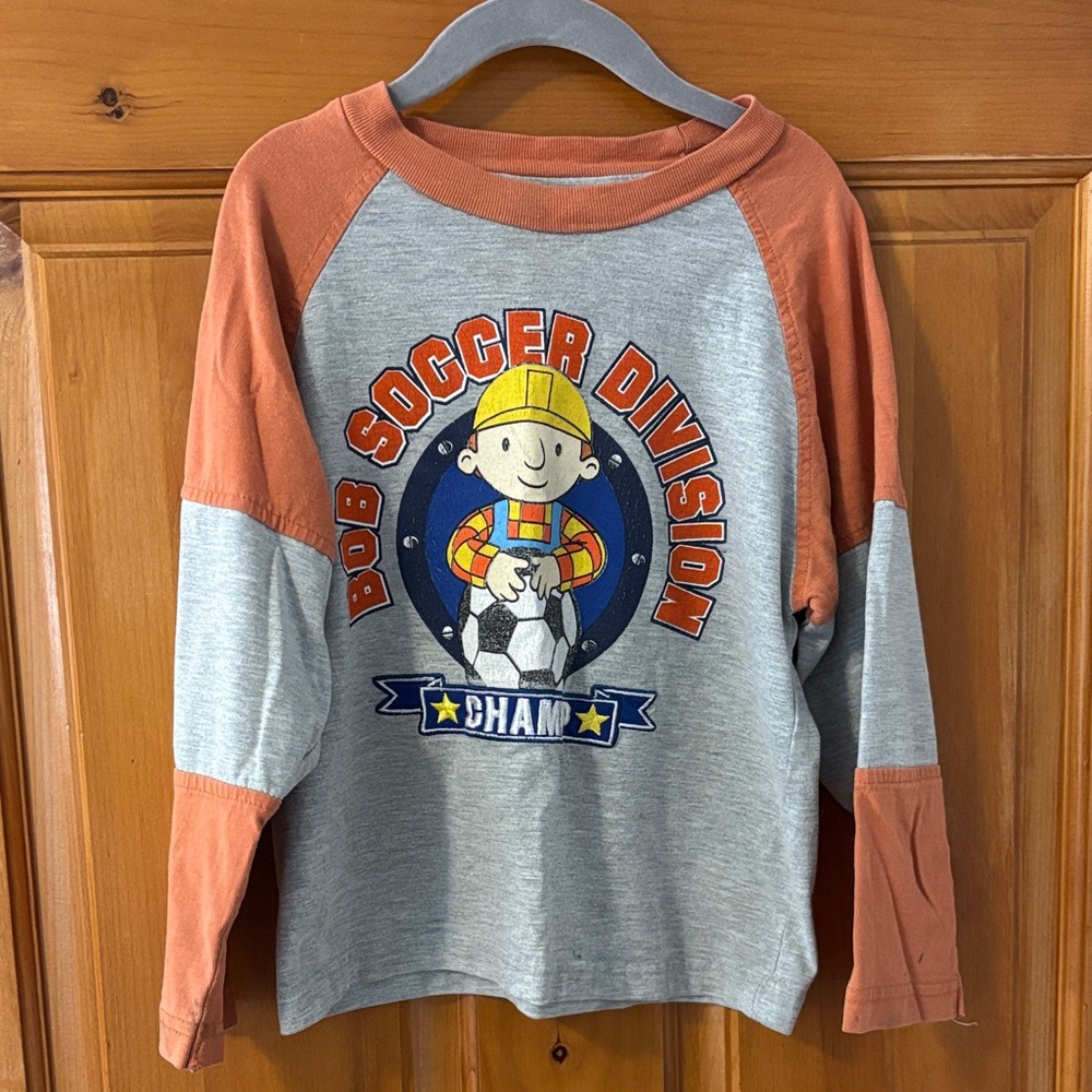 Y2K 2003 Bob The Builder Long Sleeve Shirt